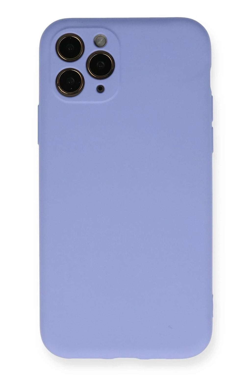 Mey İthalat® iPhone 11 Pro Kılıf Nano içi Kadife Silikon- Lila