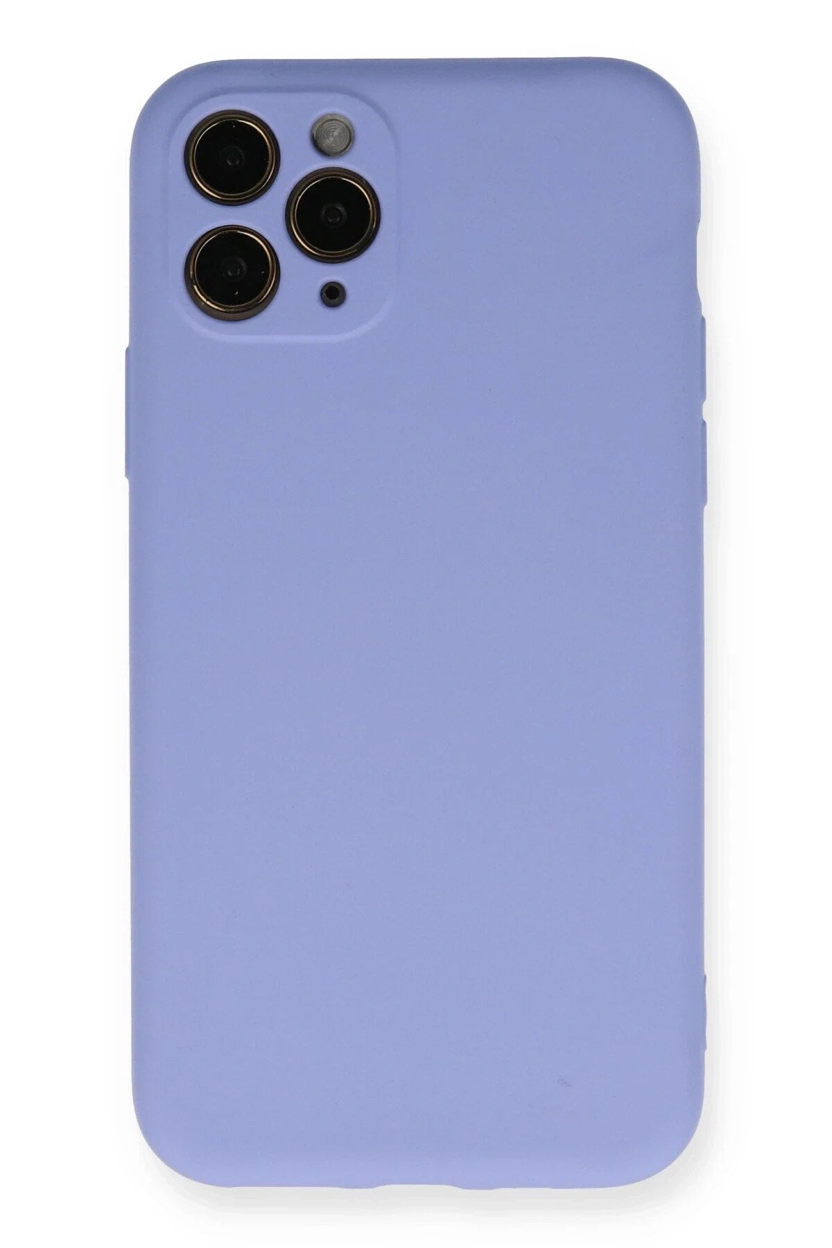 Mey İthalat® iPhone 11 Pro Kılıf Nano içi Kadife Silikon- Lila