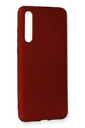 Mey İthalat® Huawei P20 Pro Kılıf First Silikon - Bordo
