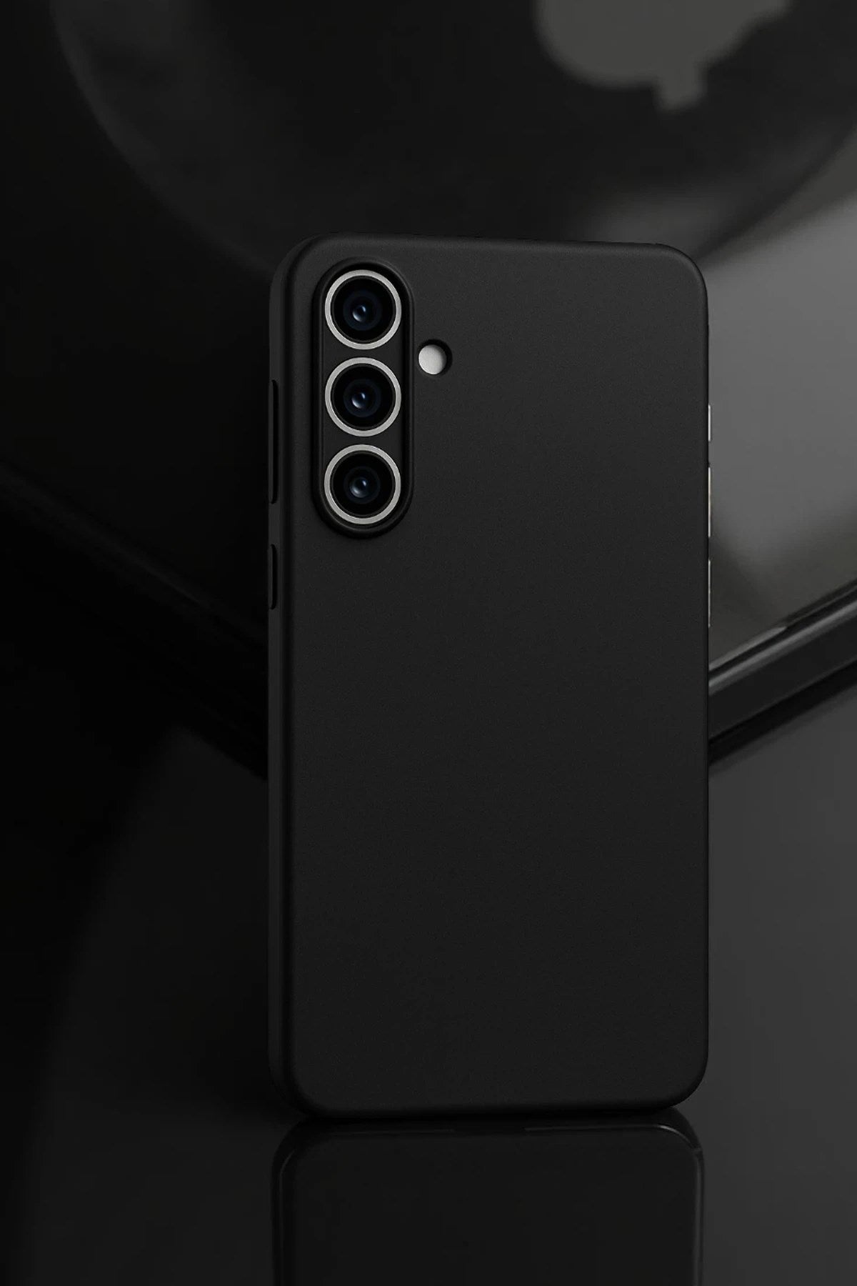Mey İthalat® Samsung Galaxy A55 5G Kılıf First Silikon - Siyah