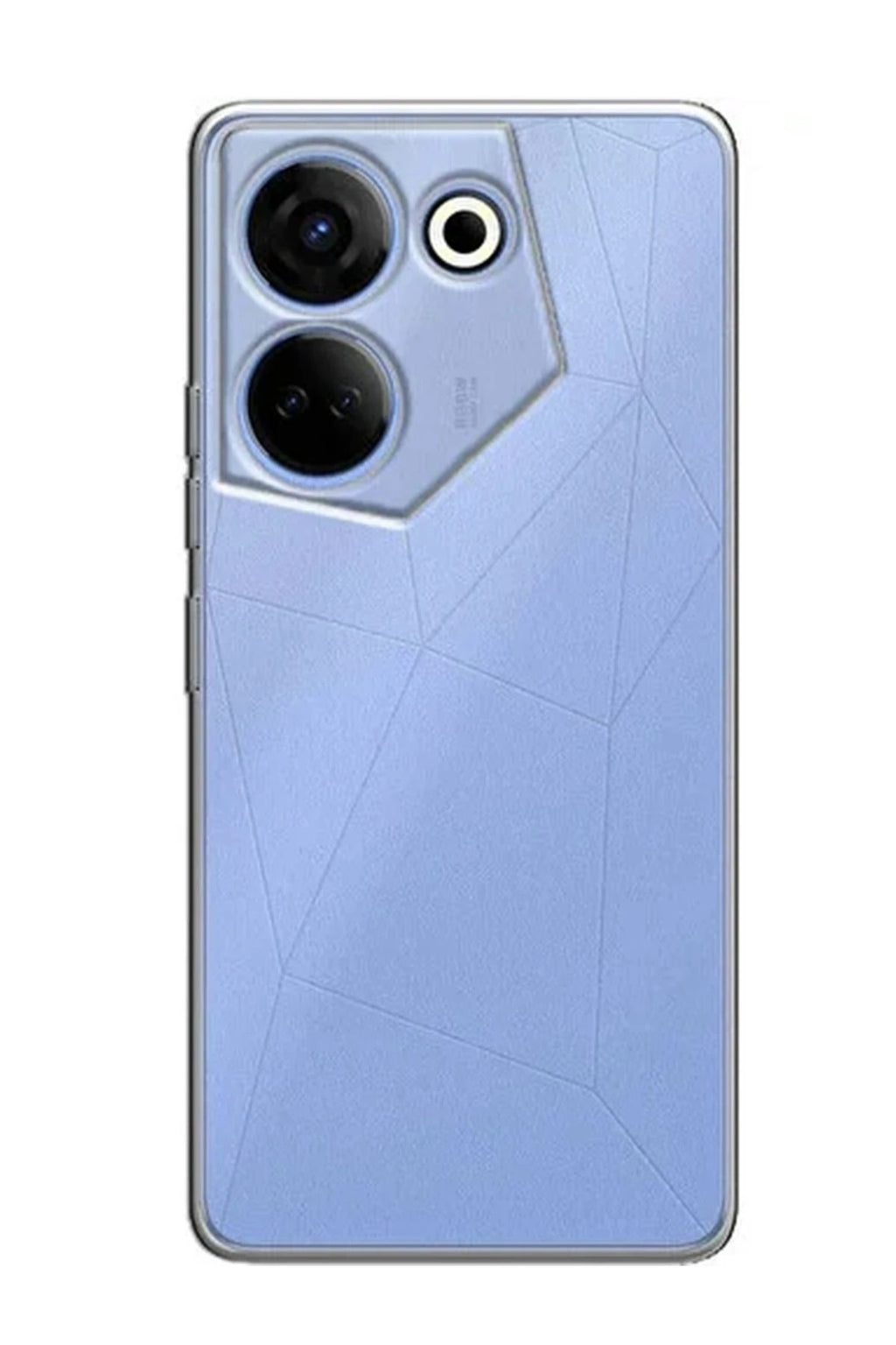 Mey İthalat® Tecno Camon 20 Pro 5G Kılıf Lüx Şeffaf Silikon