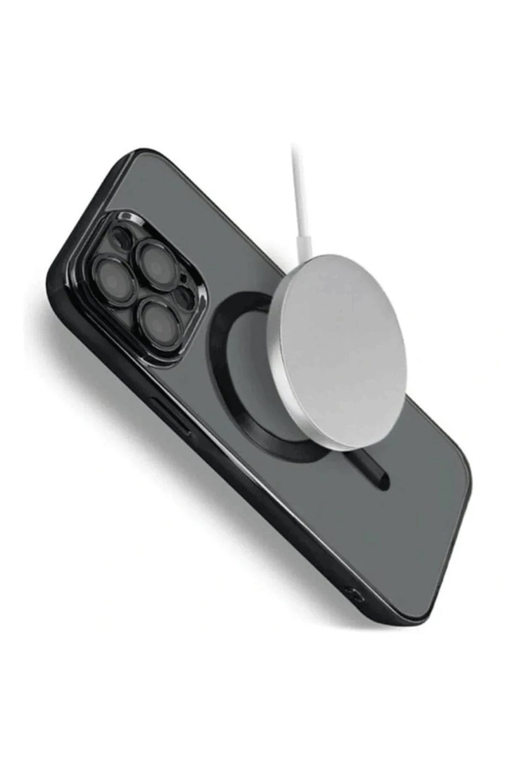 Mey İthalat® iPhone 16 Pro Max Kılıf Kross Magneticsafe Kapak - Siyah