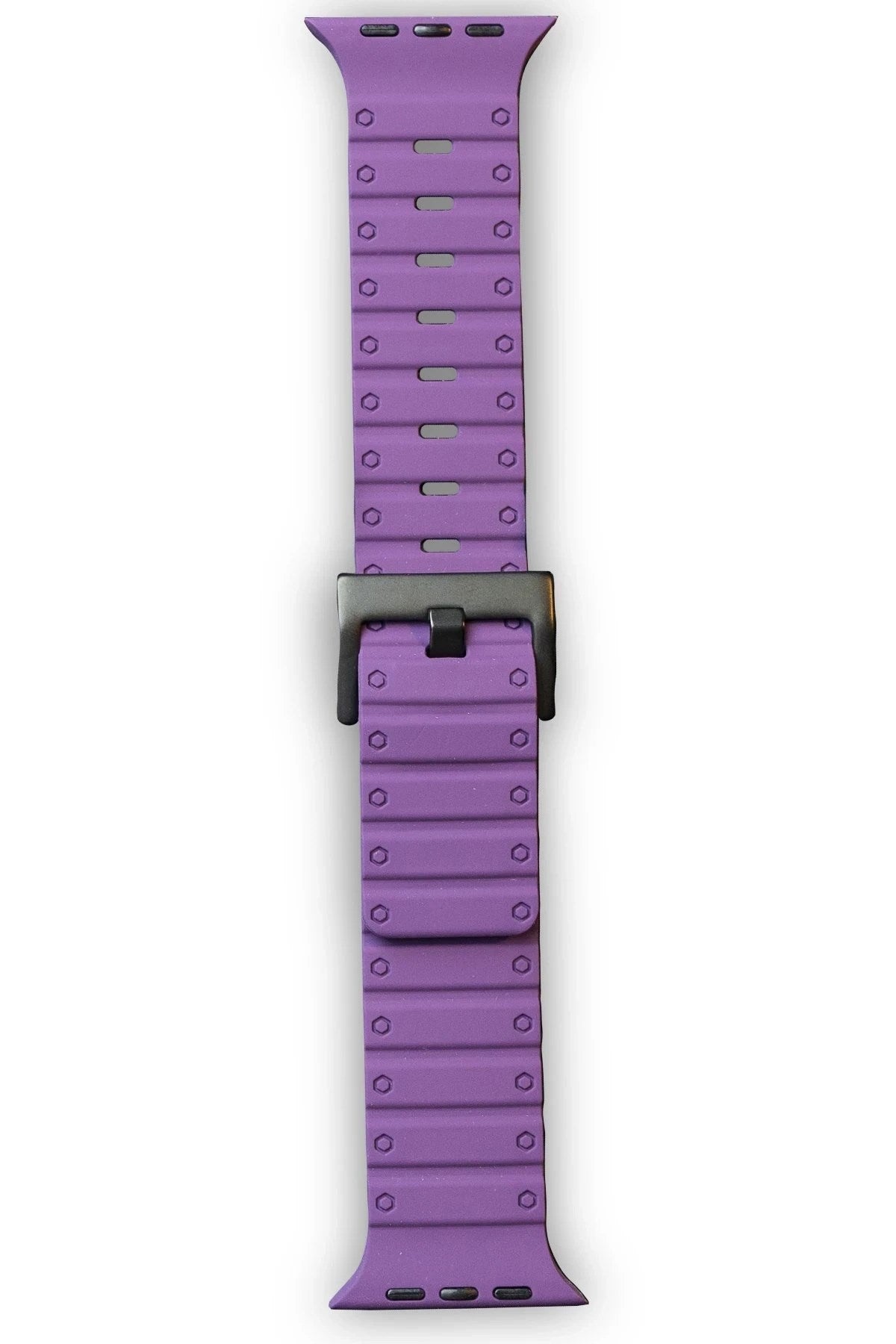 Mey İthalat® Watch 42mm Magnus Mıknatıslı Silikon Kordon - Mor