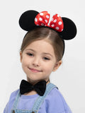 Mey İthalat® Minnie Mouse Kostüm Seti Taç Kuyruk Papyon Gösteri Seti