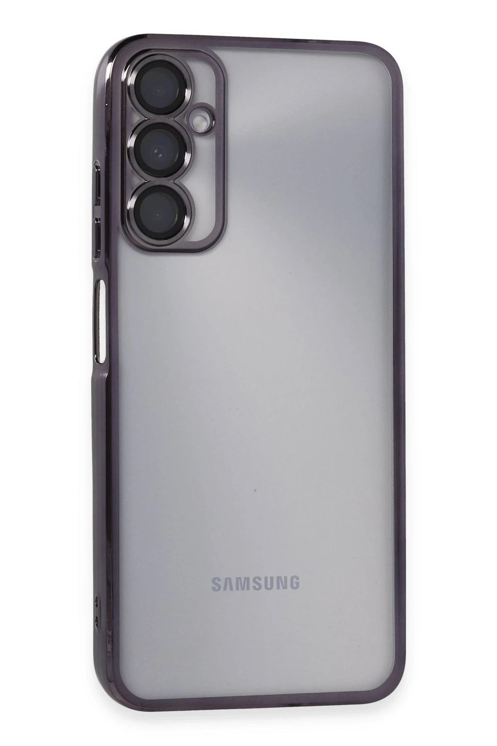 Mey İthalat® Samsung Galaxy A05S Kılıf Lensli Silikon - Mor