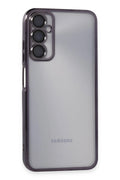 Mey İthalat® Samsung Galaxy A05S Kılıf Lensli Silikon - Mor