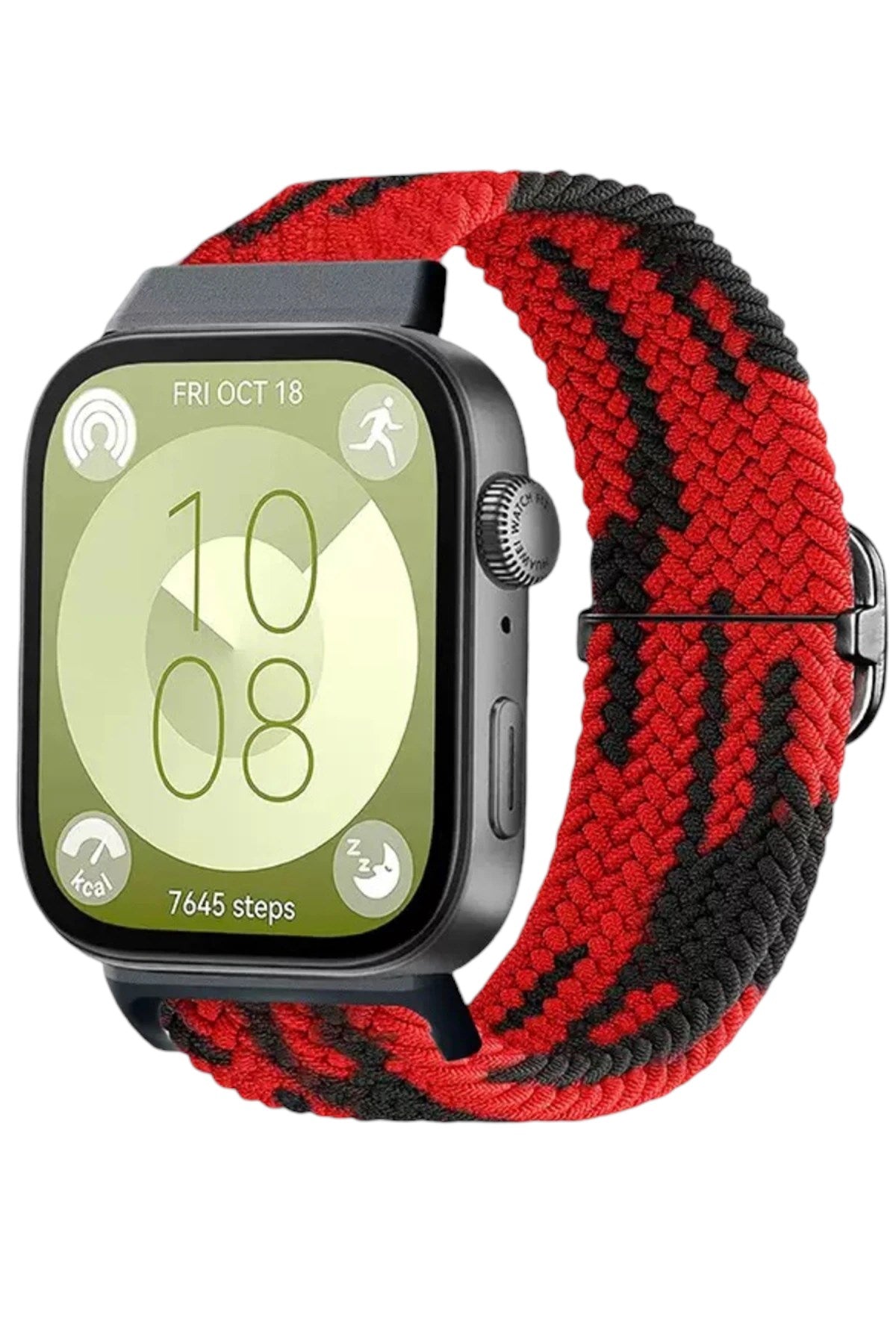 Mey İthalat® Huawei Fit 4 Star Kordon - Kırmızı-Siyah