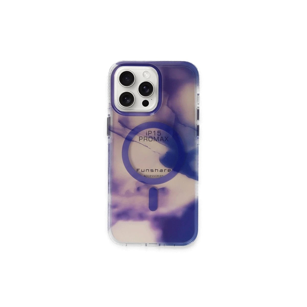 Mey İthalat® iPhone 15 Pro Max Phantom Magsafe Kapak - Mor