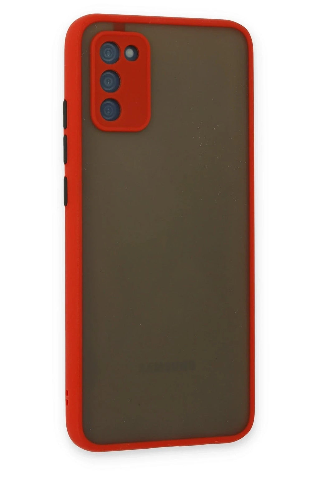 Mey İthalat® Samsung Galaxy S20 FE Kılıf Montreal Silikon Kapak - Kırmızı