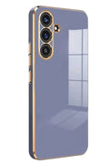 Mey İthalat® Samsung Galaxy S25 FE Volet Silikon - Mavi