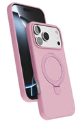 Mey İthalat® iPhone 17 Pro Regal Magsafe Standlı Kapak - Açık Pembe