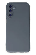 Mey İthalat® Samsung Galaxy M14 5G Kılıf Nano içi Kadife Silikon - Gri