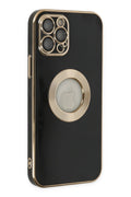 Mey İthalat® iPhone 12 Pro Max Kılıf Store Silikon - Siyah