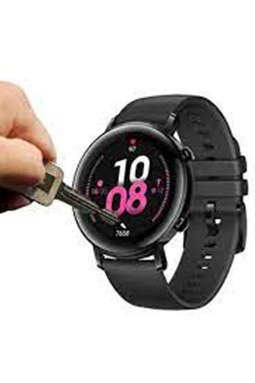 Mey İthalat® Huawei Watch GT2e Polymer Nano Ekran Koruyucu - Şeffaf