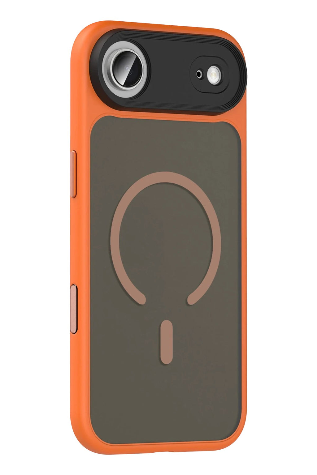 Mey İthalat® iPhone 17 Air Megane Magsafe Kapak - Turuncu