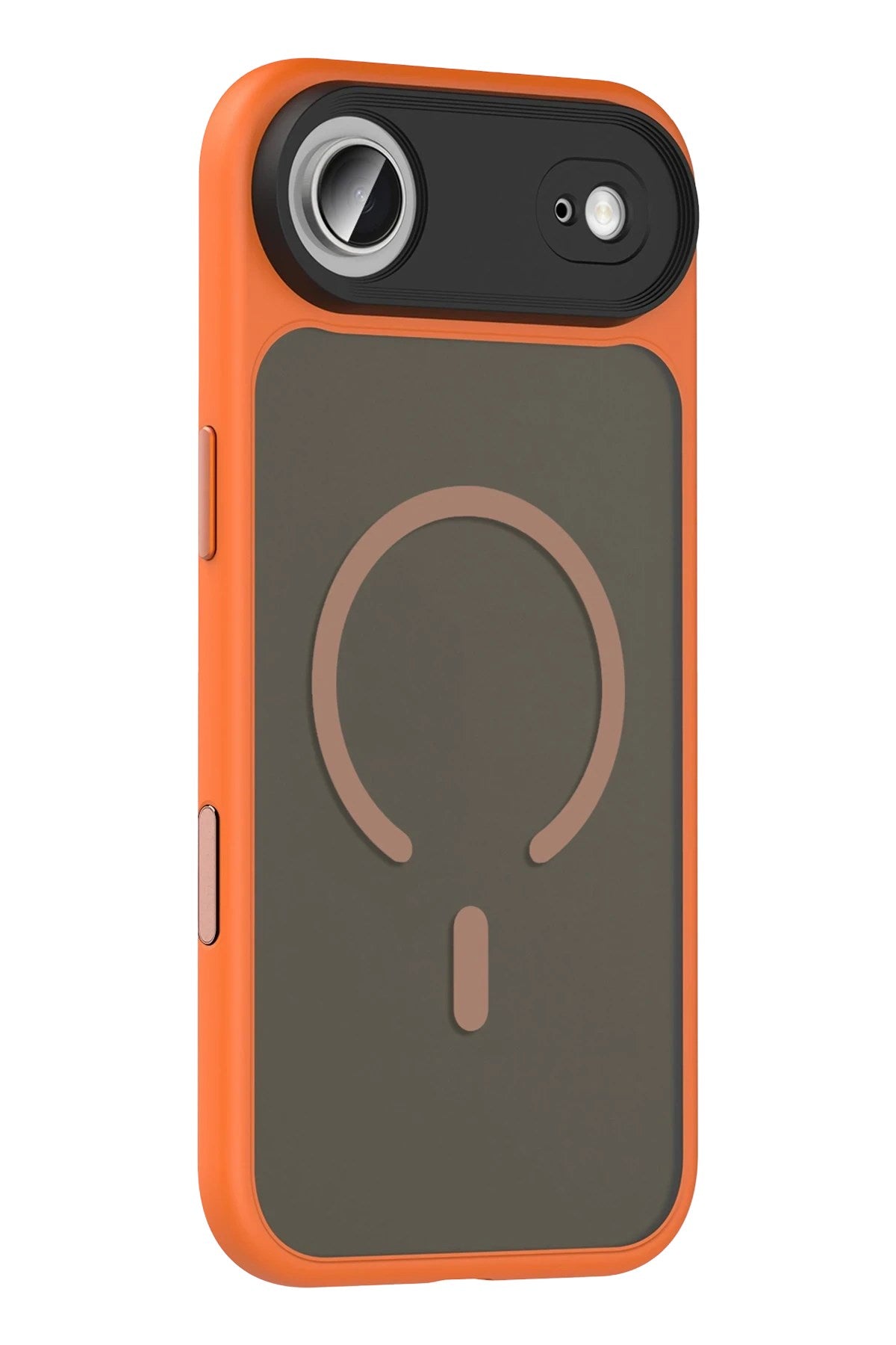 Mey İthalat® iPhone 17 Air Megane Magsafe Kapak - Turuncu
