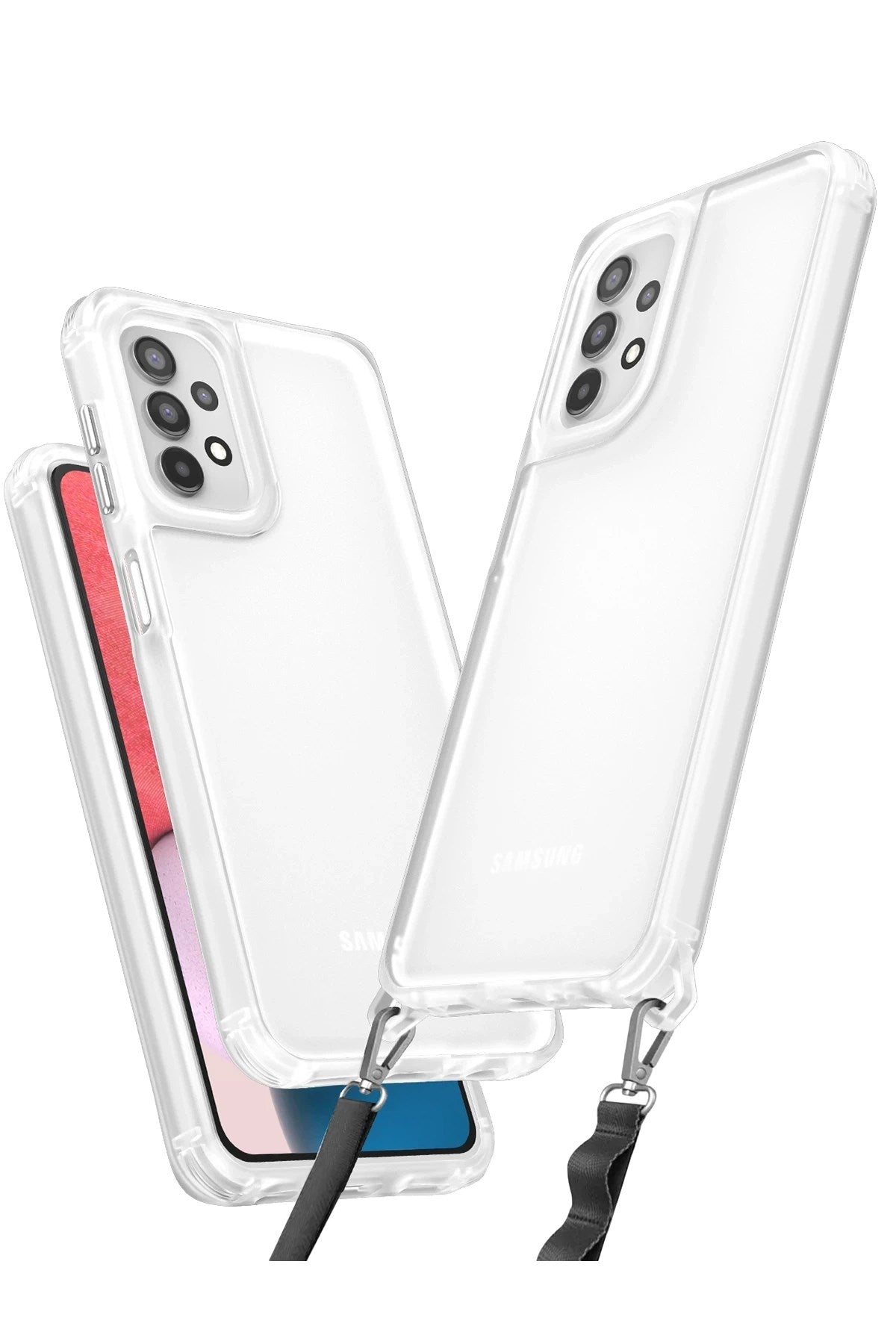 Mey İthalat® Samsung Galaxy A52 Kılıf Penta Silikon Kılıf - Şeffaf