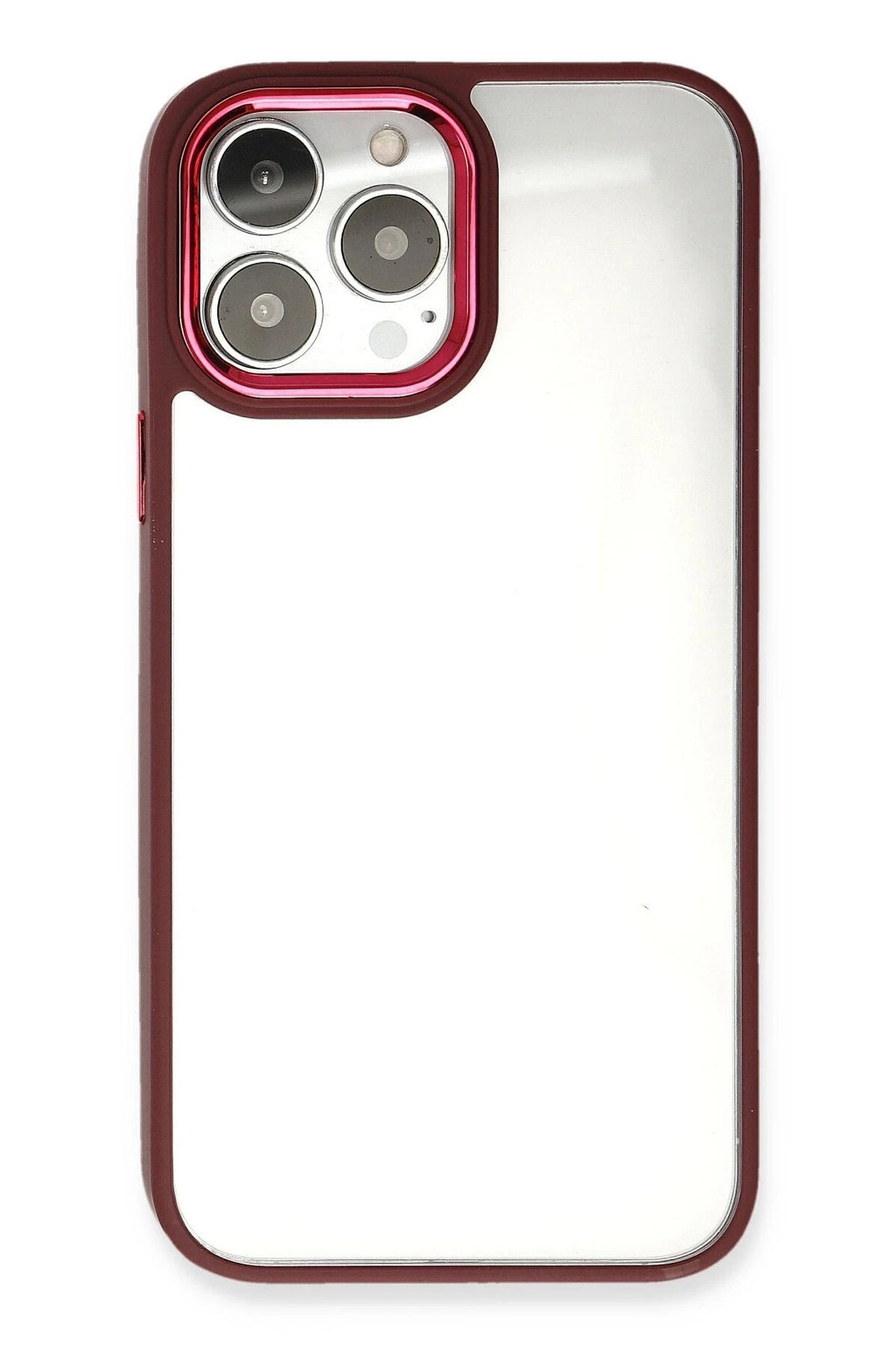 Mey İthalat® iPhone 13 Pro Max Kılıf Dora Kapak - Kırmızı