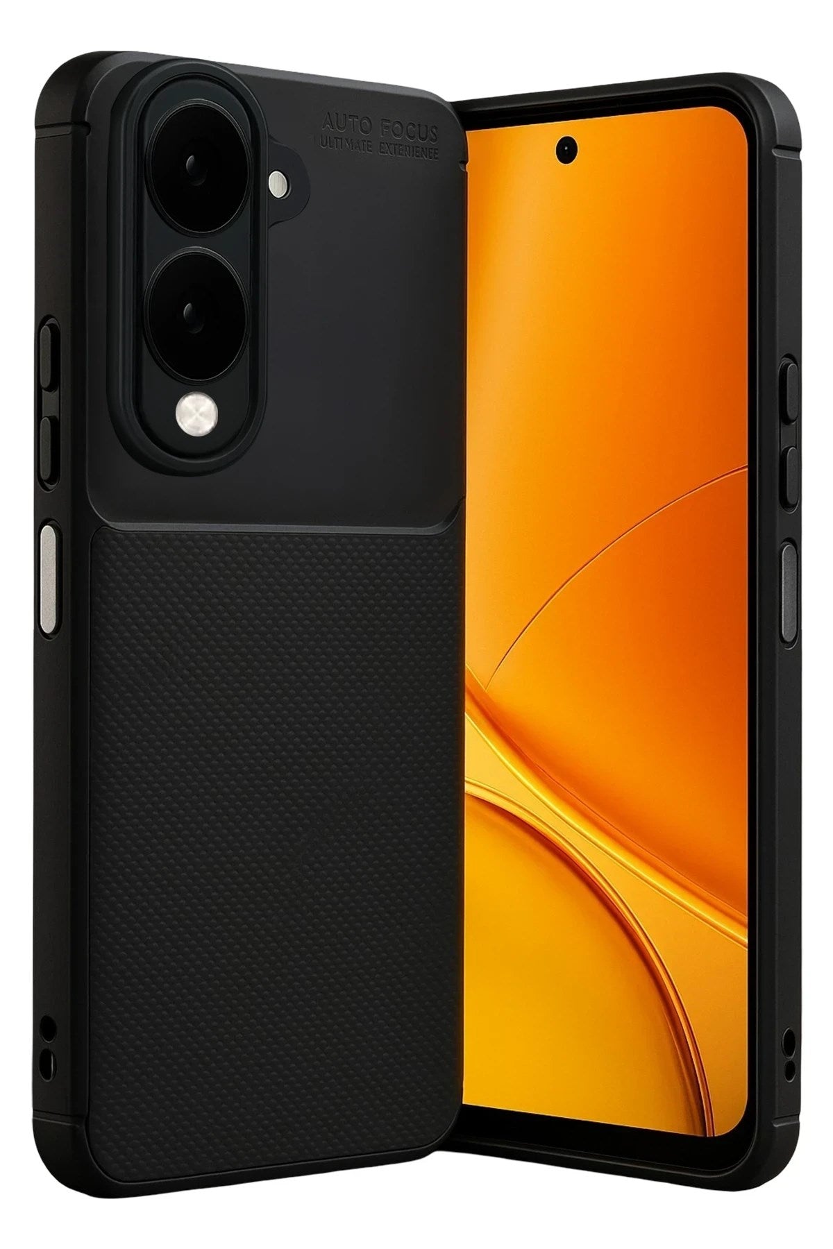Mey İthalat® Vivo Y29S Auto Focus Karbon Kapak - Siyah