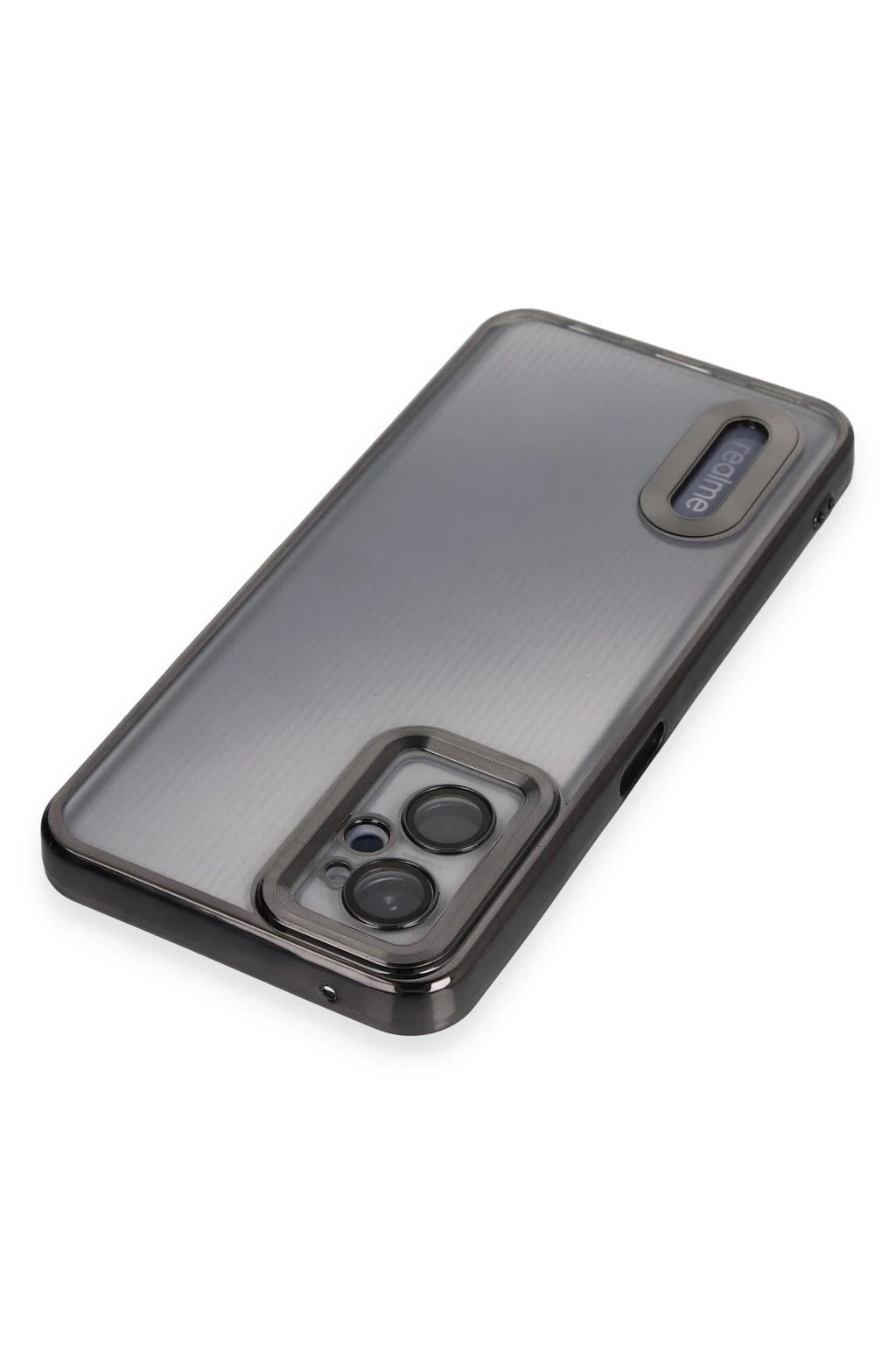 Mey İthalat® Realme 9i 4G Kılıf Slot Silikon - Siyah