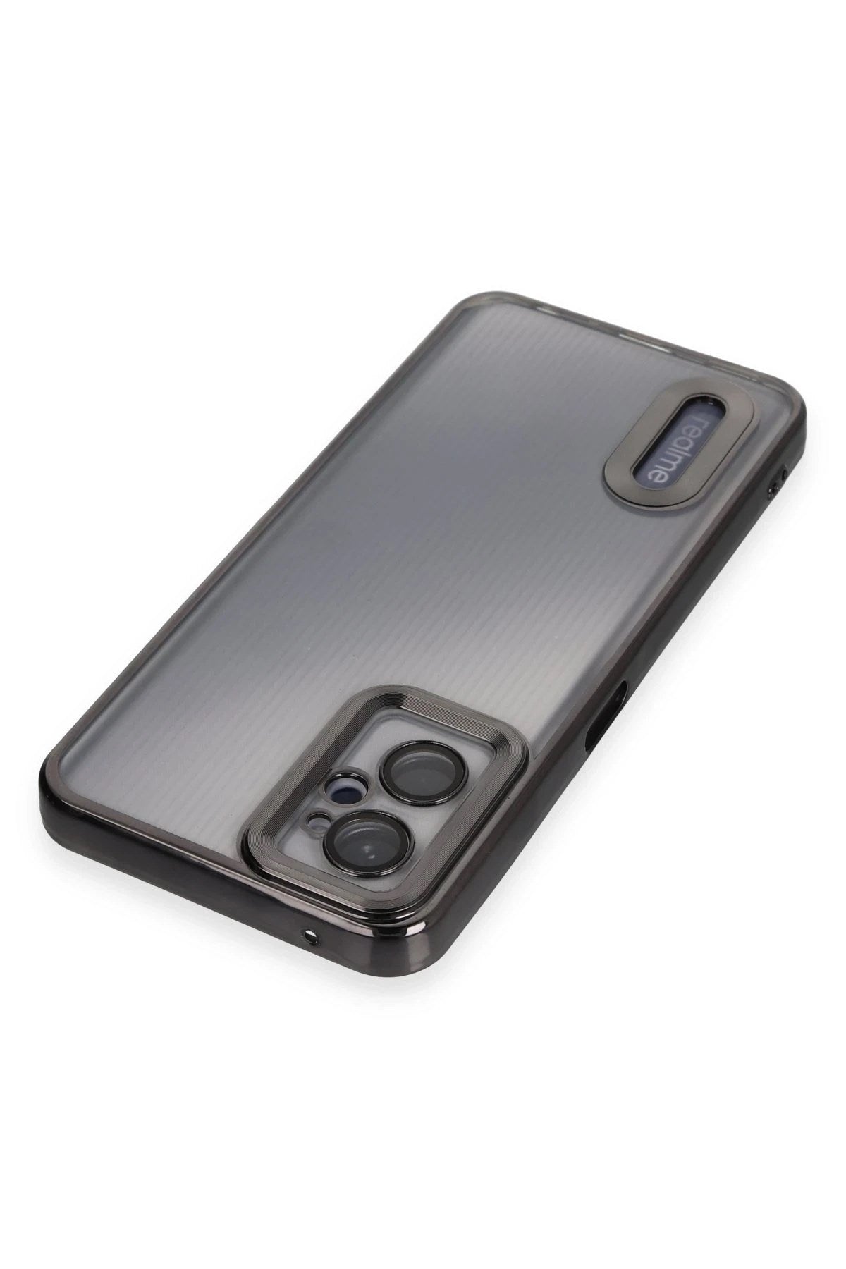 Mey İthalat® Realme 9i 4G Kılıf Slot Silikon - Siyah