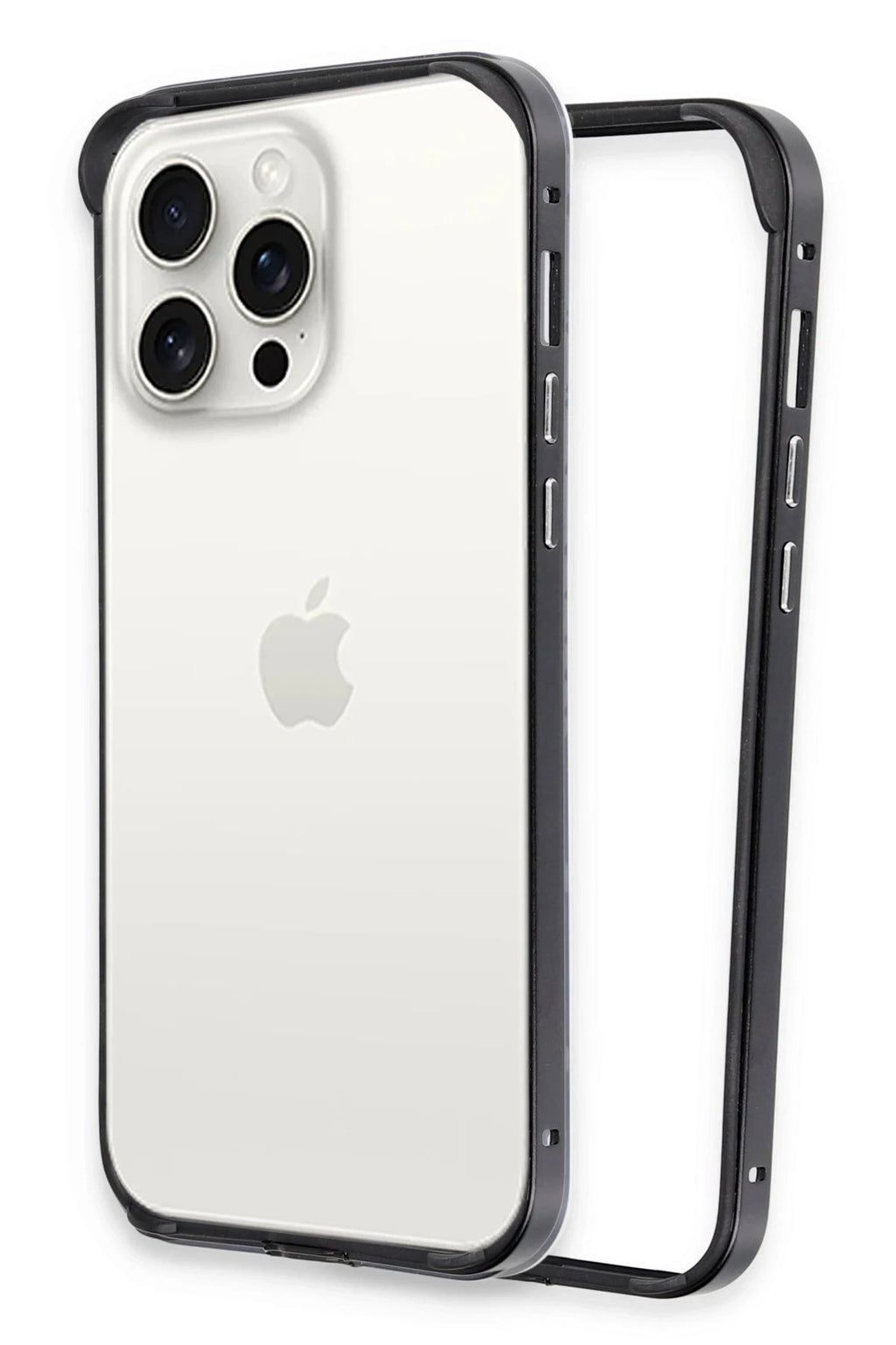 Mey İthalat® iPhone 15 Pro Land Bumper Koruma Kapak - Siyah