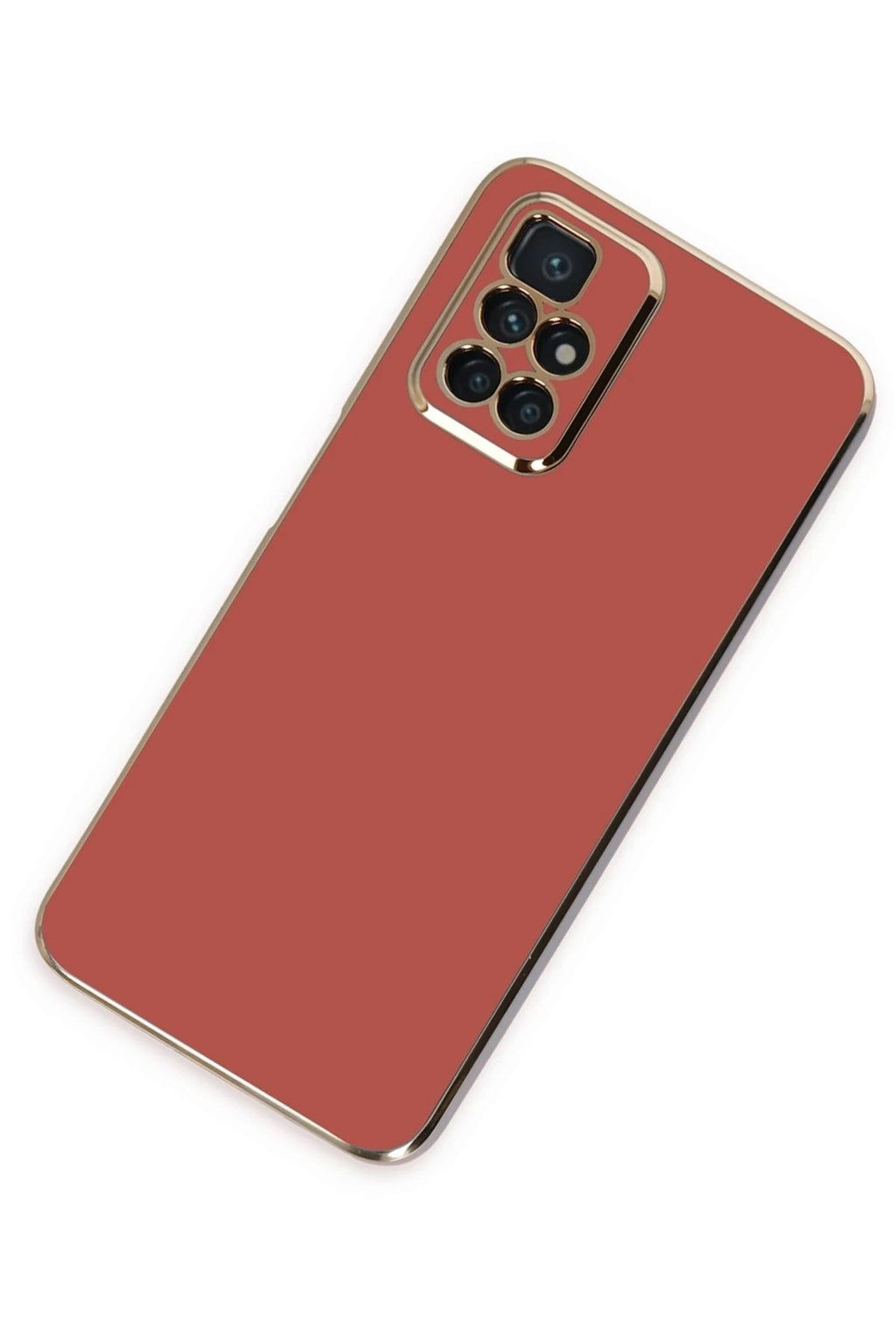 Mey İthalat® Redmi 10 2022 Kılıf Volet Silikon - Kırmızı