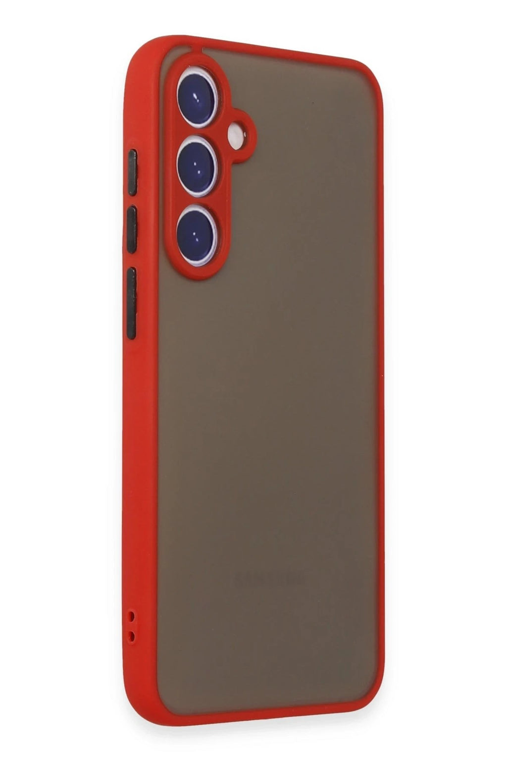 Mey İthalat® Samsung Galaxy S23 Kılıf Montreal Silikon Kapak - Kırmızı