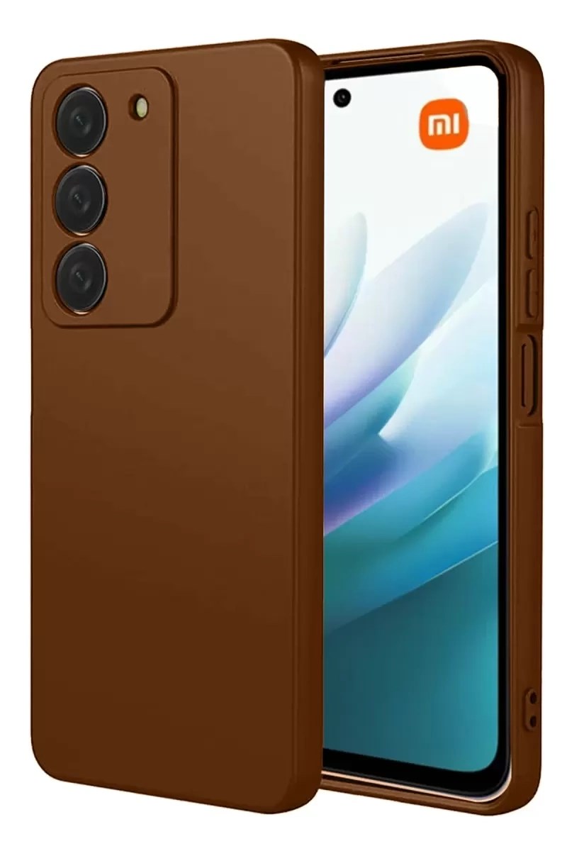 Mey İthalat® Redmi 15 4G First Silikon - Kahverengi