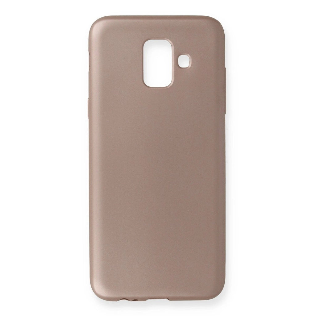 Mey İthalat® Samsung Galaxy A6 2018 Kılıf First Silikon - Rose Gold