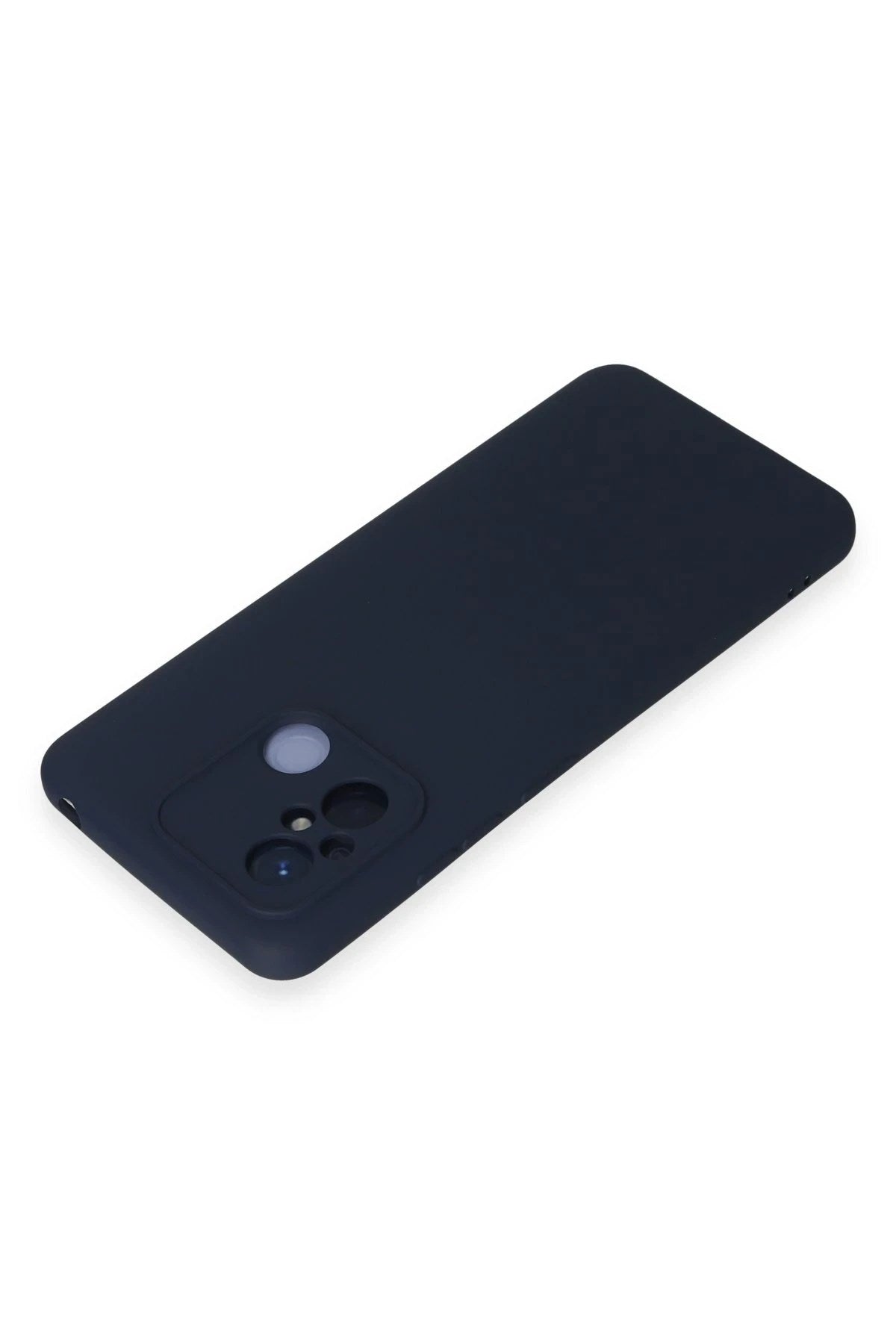 Mey İthalat® Redmi 12C Kılıf Nano içi Kadife Silikon - Lacivert