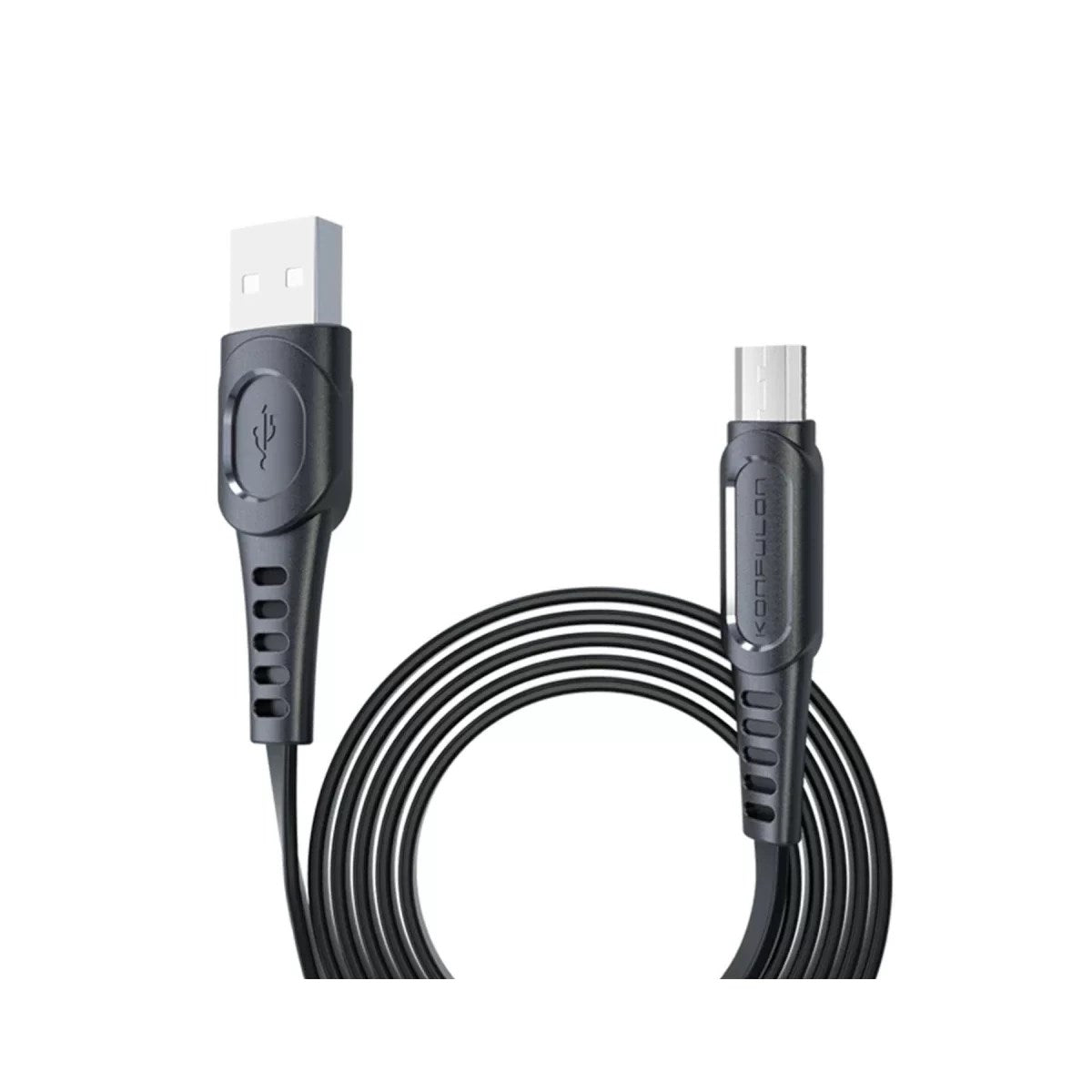 Mey İthalat® DC01 Süper Hızlı Micro USB Kablo 1M 2.4A - Siyah