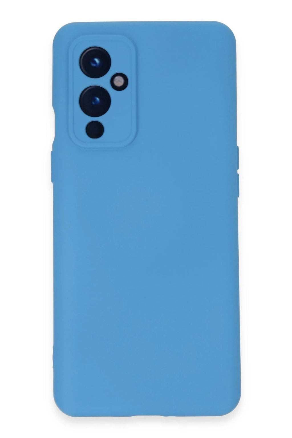 Mey İthalat® One Plus 9 Kılıf Nano içi Kadife Silikon - Mavi