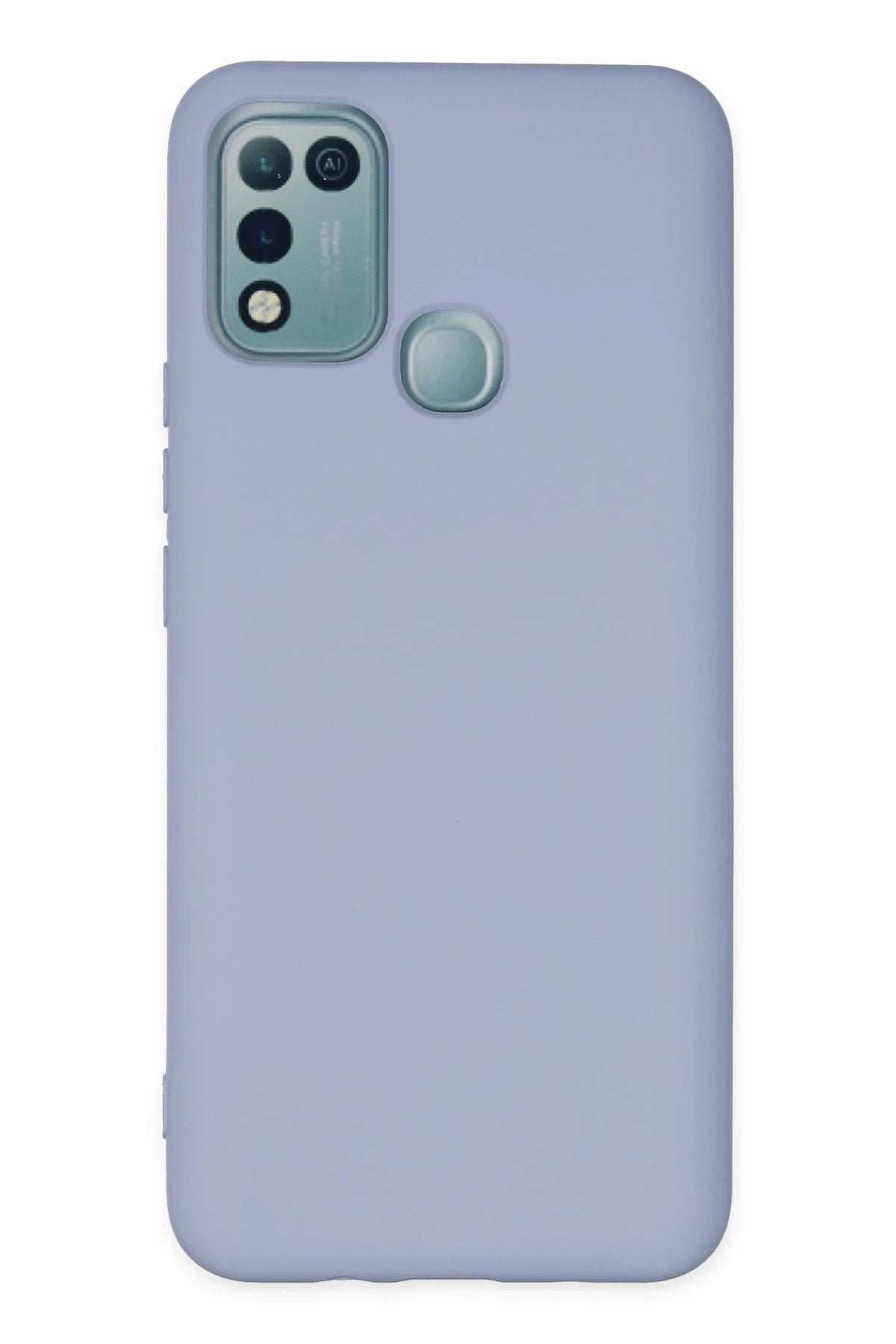 Mey İthalat® İnfinix Hot 10 Play Kılıf Nano içi Kadife Silikon - Lila