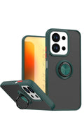 Mey İthalat® Redmi 15C 4G Montreal Yüzüklü Silikon Kapak - Yeşil