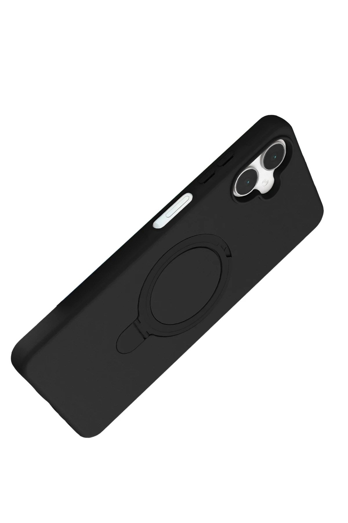 Mey İthalat® Samsung Galaxy A06 Regal Magsafe Standlı Kapak - Siyah