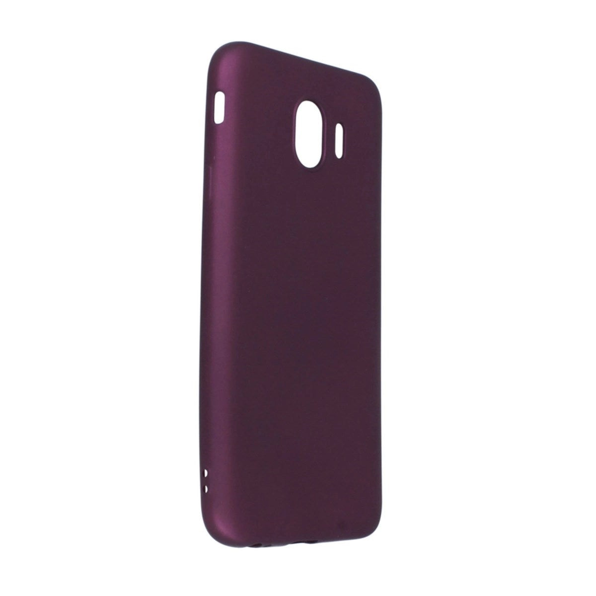 Mey İthalat® Samsung Galaxy J4 Kılıf First Silikon - Mürdüm