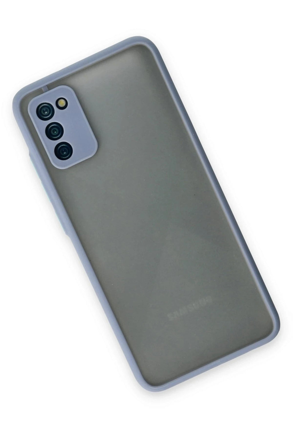 Mey İthalat® Samsung Galaxy A02S Kılıf Montreal Silikon Kapak - Gri