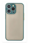 Mey İthalat® iPhone 15 Pro Max Kılıf Montreal Silikon Kapak - Yeşil