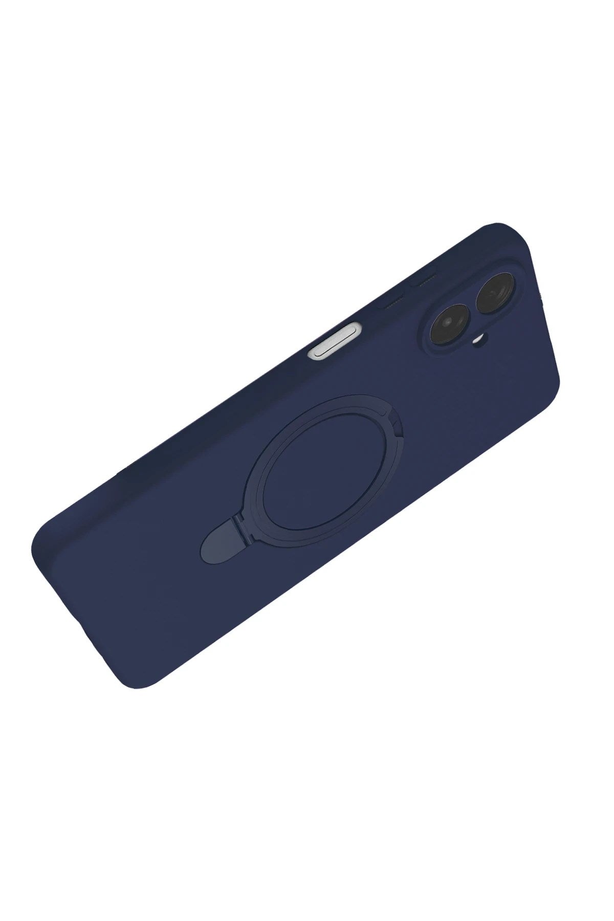 Mey İthalat® Samsung Galaxy A07 4G Regal Magsafe Standlı Kapak - Lacivert