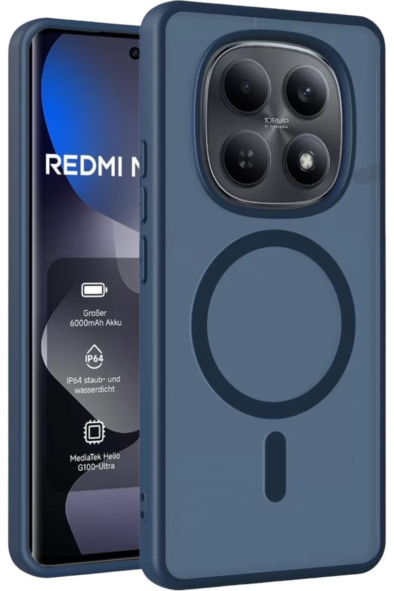 Mey İthalat® Redmi Note 15 4G Jota Magsafe Kapak - Lacivert
