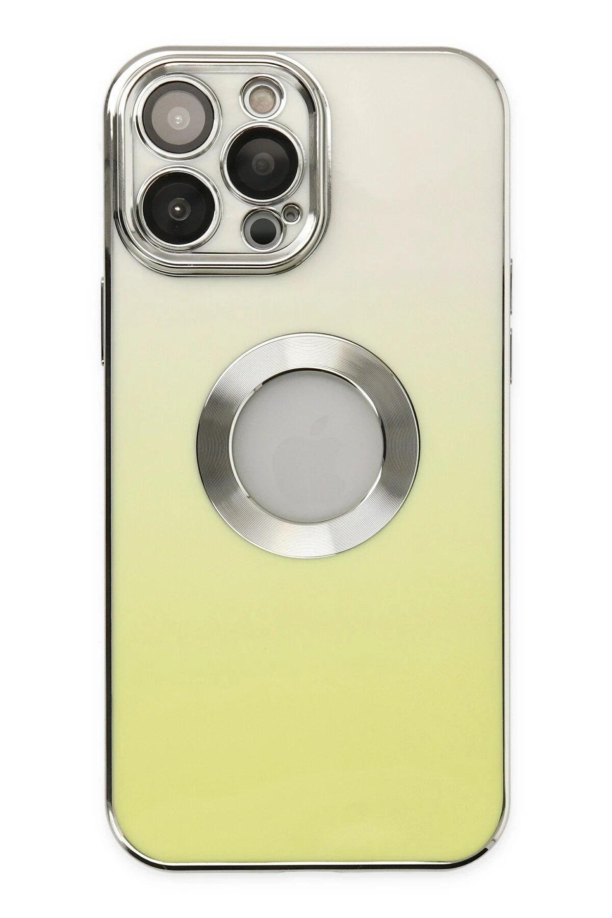Mey İthalat® iPhone 13 Pro Kılıf Best Silikon - Sarı