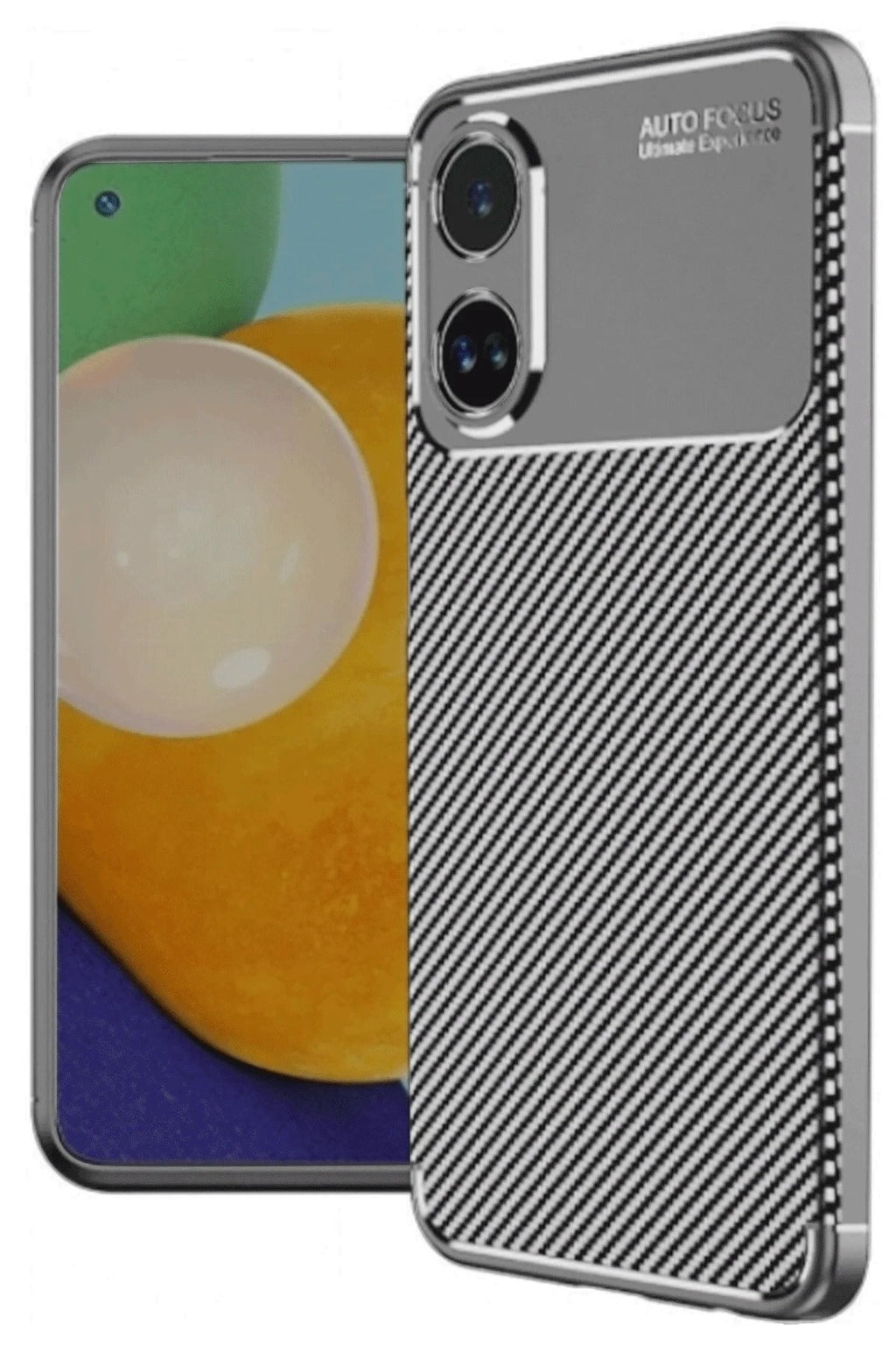 Mey İthalat® A60 Kılıf Auto Focus Karbon Kapak - Gri