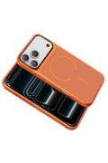 Mey İthalat® iPhone 17 Pro Max Rush Magsafe Kapak - Turuncu