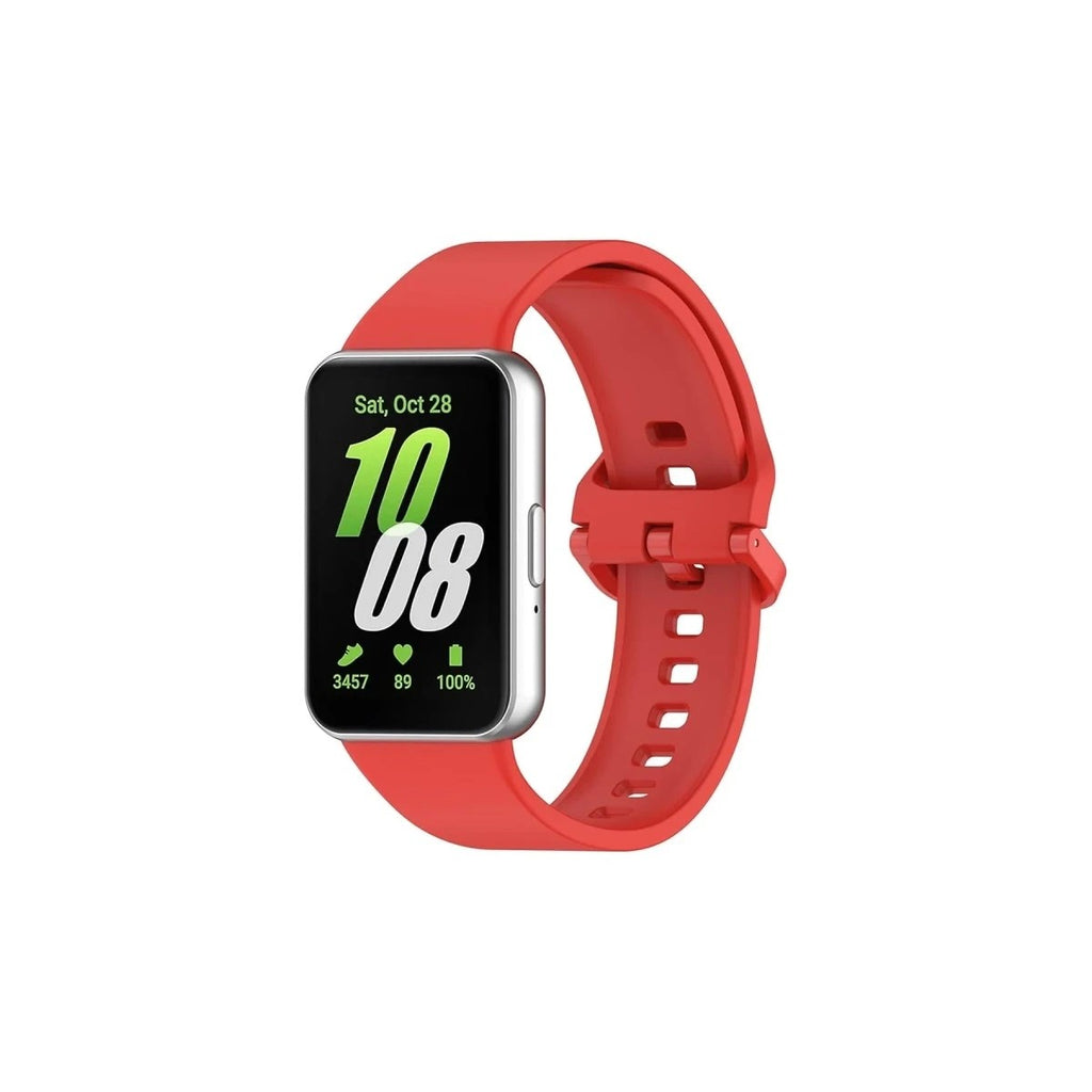 Mey İthalat® Samsung Galaxy Fit 3 Klasik Kordon - Kırmızı