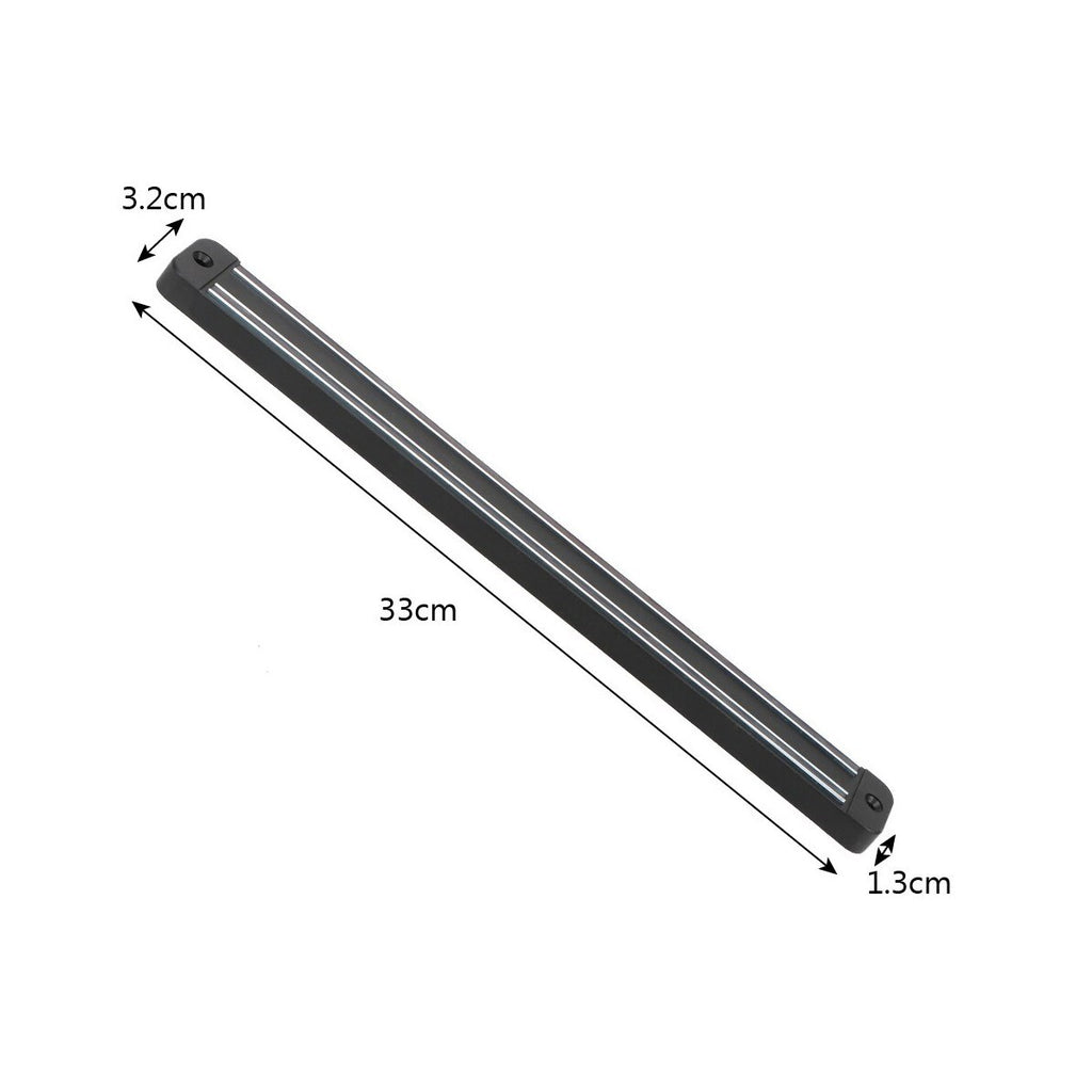 Mıknatıslı Paslanmaz Duvar Bıçak Askısı Standı 33 Cm Aparat