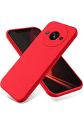 Mey İthalat® Redmi A3 4G Kılıf First Silikon - Kırmızı