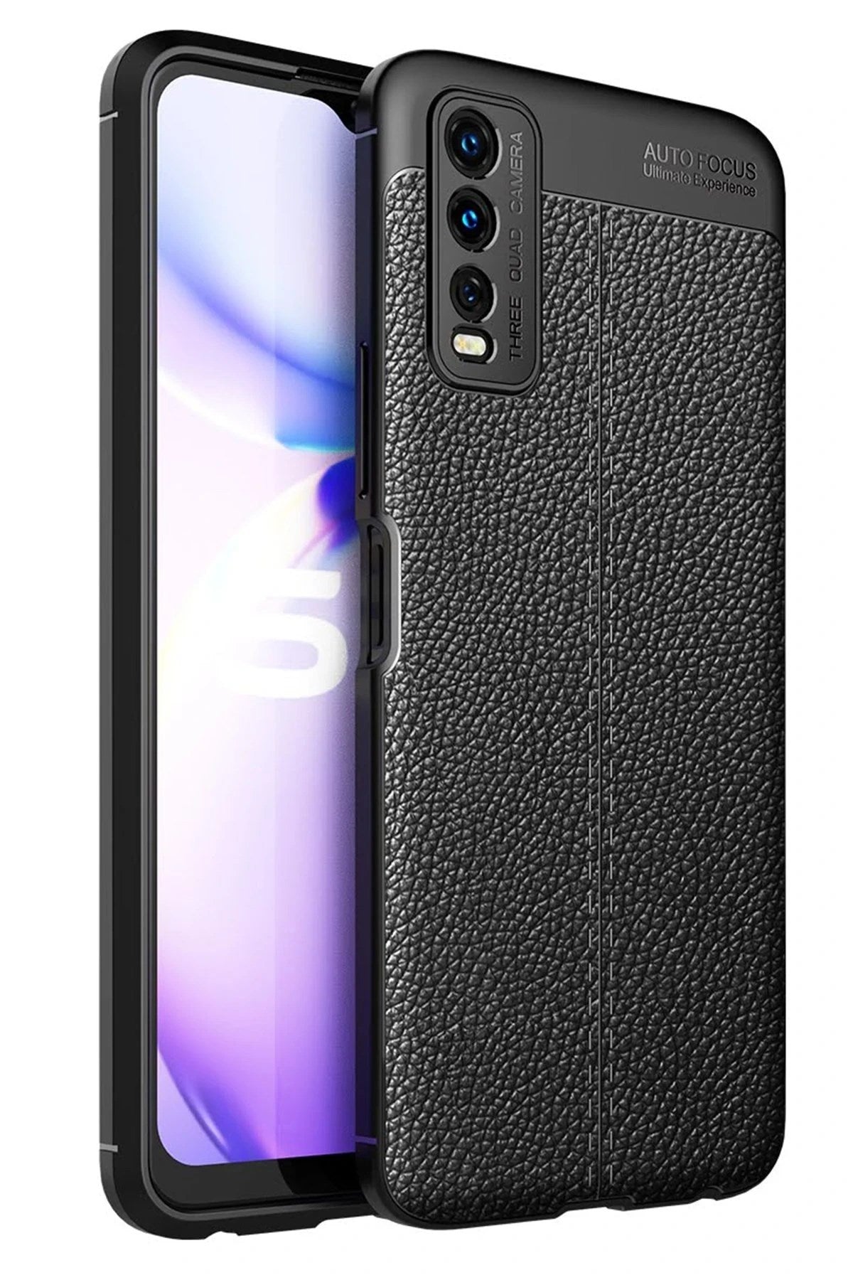Mey İthalat® Vivo Y11S Kılıf Auto Focus Kapak - Siyah
