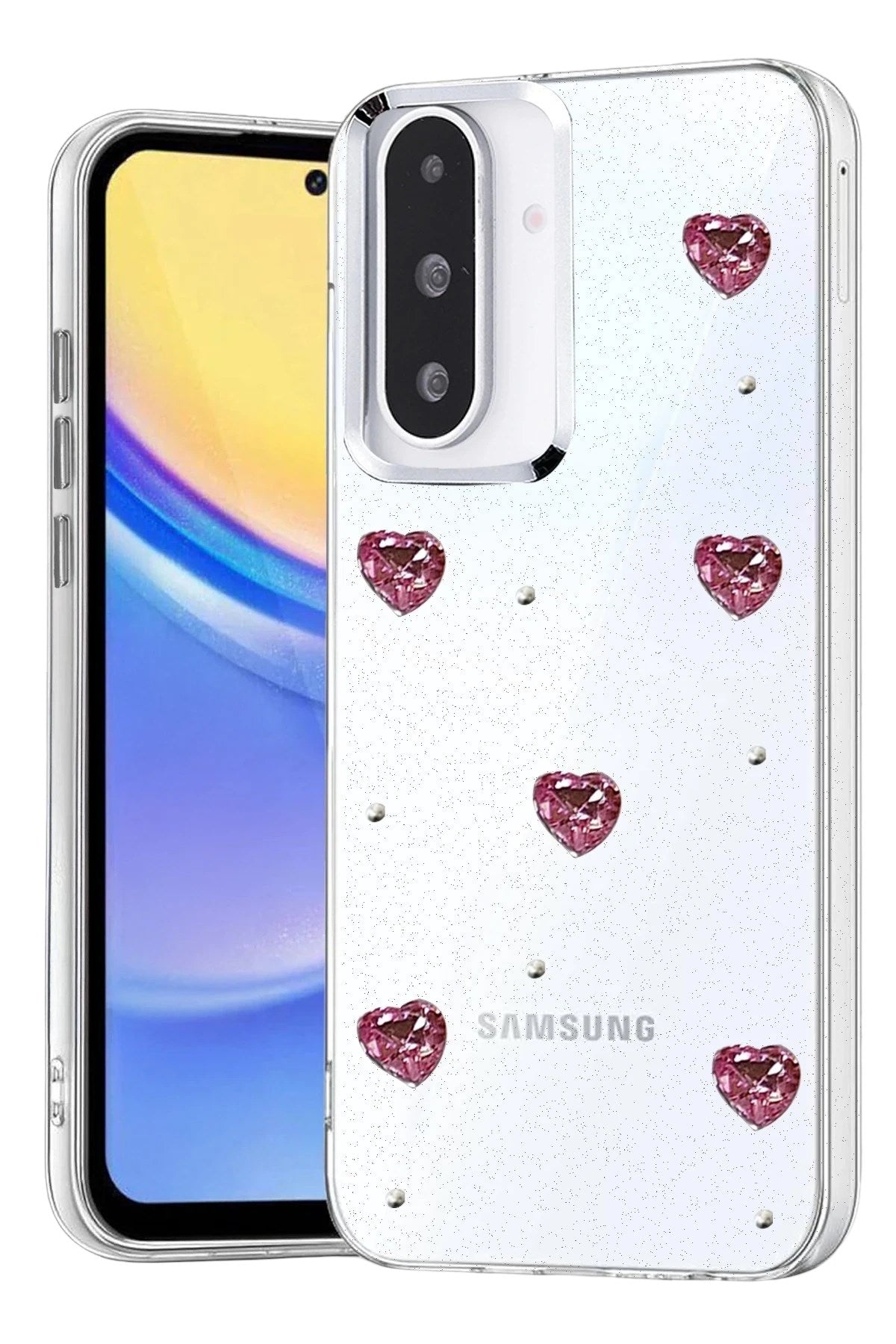 Mey İthalat® Samsung Galaxy A26 Fiyonk Desenli Kapak - Desen 7