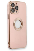 Mey İthalat® iPhone 13 Pro Max Kılıf Store Silikon - Pembe
